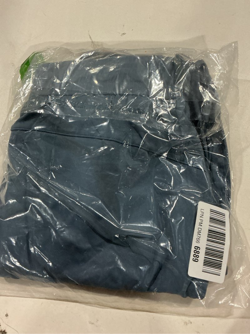 Condition photo showing Good Condition for Women's Joggers Pants with Zipper Pockets High Waisted Athletic Drawstring Sweatpants for Lounge Workout Jogging 2024 Slate Blue Small