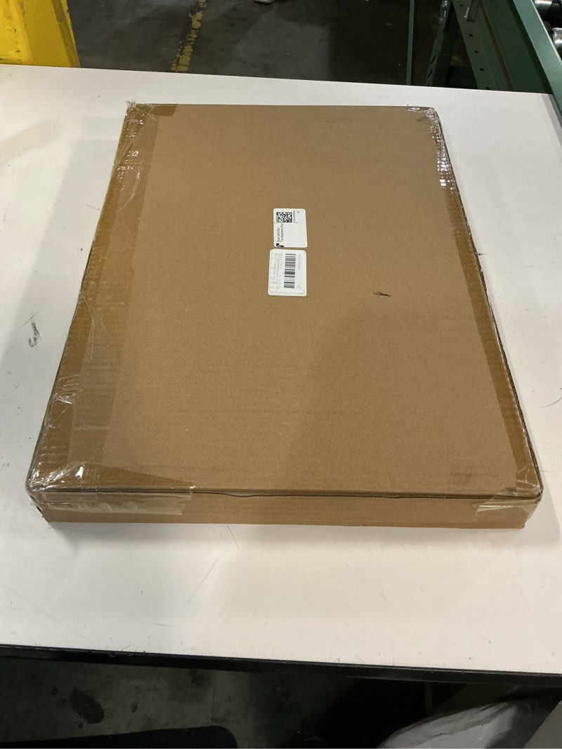 Condition photo showing New/Like New for StorageWorks Fabric Storage Bins, Extra Large Storage Baskets for Shelves, Closet Organizers and Storage Bins with Metal Frame, Handles, Jumbo, Natural Color, 2-Pack Natural Color 19" L x 13 ¼" W x 11" H