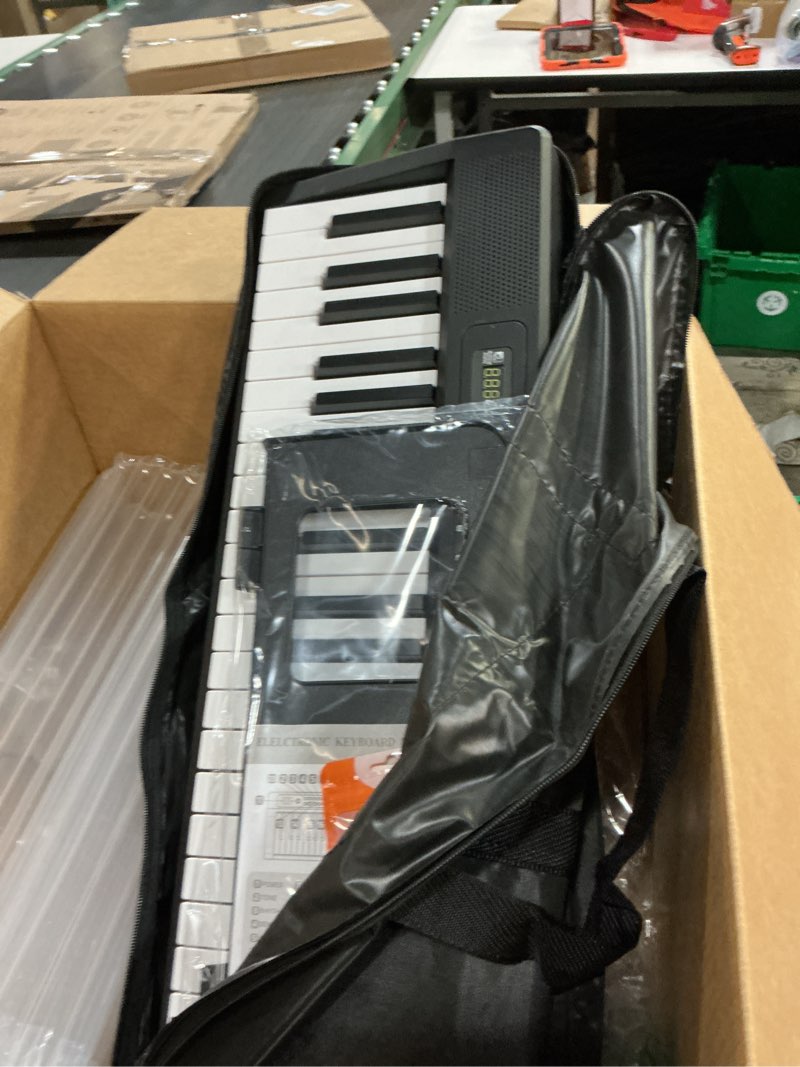 Condition photo showing New/Like New for Electronic Piano keyboard,Foldable Full Size 88 Key Digital Pianos with Power Adapter,Pedal,Sheet Music Stand,Sticker,Bag,for Beginners,Black 88 Keys