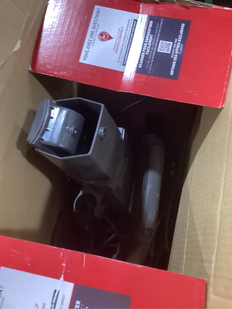 Condition photo showing As Is for Hoover WindTunnel 3 Max Performance Pet Bagless Vacuum Cleaner, Corded Upright Vac, HEPA Media Filtration, Quick Pass Brushroll, Corded Vacuum Cleaners for Home Use