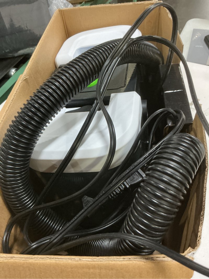 Condition photo showing As Is for LABIGO Portable Carpet & Upholstery Cleaner, 18Kpa Carpet Cleaner Machine for Deep Stain Removal, Spot Cleaner for Pet Accidents, Area Rugs, Stairs, Car Seats & Couches, Includes Tools & Self-Cleaning Arctic White