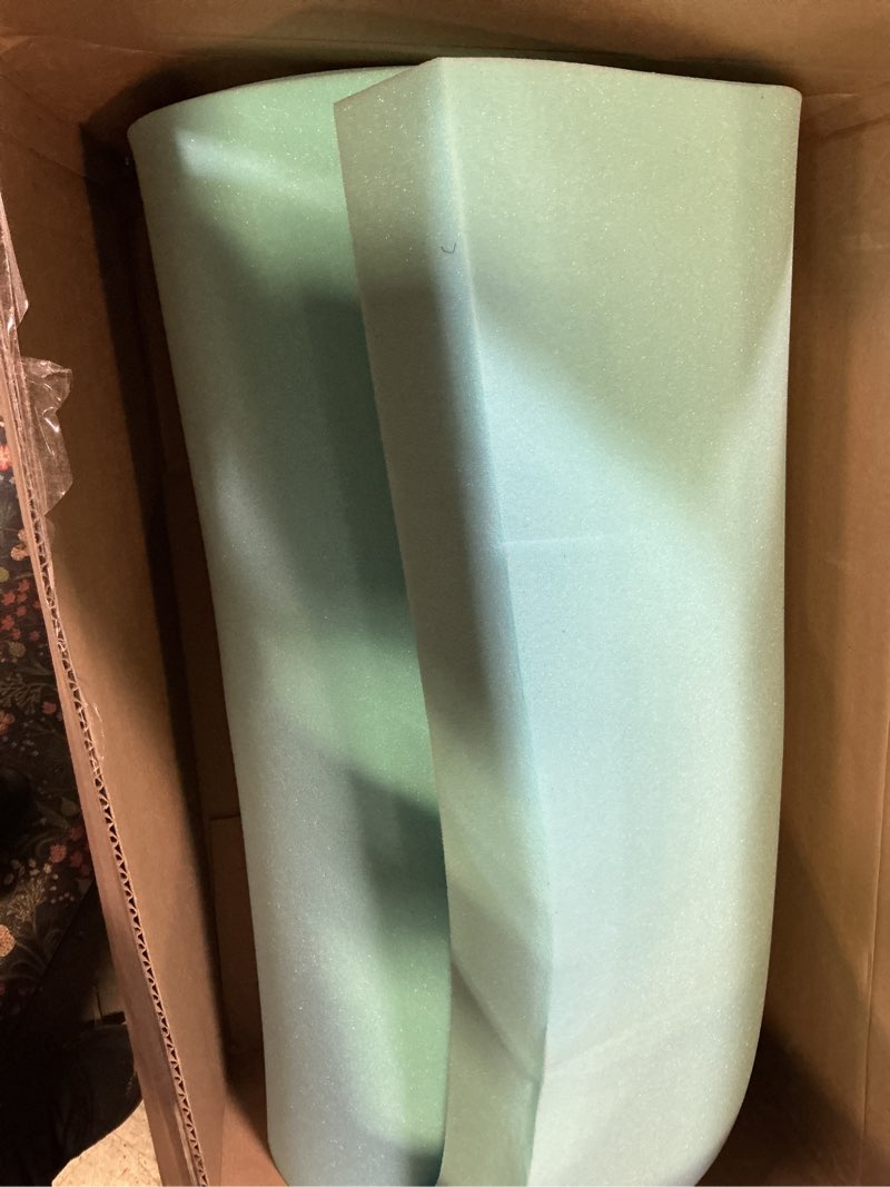 Condition photo showing Good Condition for VALUXE Twin Mattress Topper 4 Inch Cooling Gel Memory Foam, CertiPUR-US Certified Topper & Pad for Back Pain Relief, Soft Breathable Bedding with Pressure Relief (Blue) Twin 4 INCH