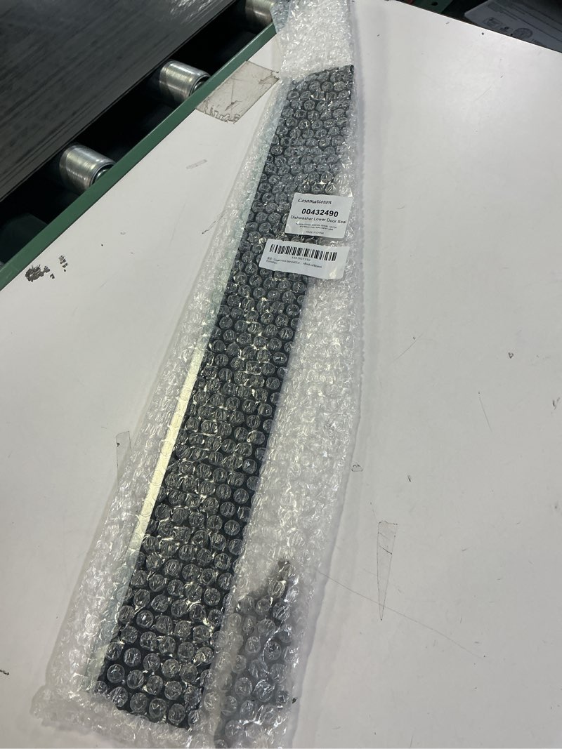 Condition photo showing Good Condition for 00432490 21.34"x 2.83" Cosamatcozon Upgraded Dishwasher Lower Door Seal - Compatible with Some Bosch and Kenmore Dishwashers