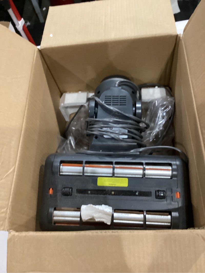 Condition photo showing As Is for JIGOO T600 Bed Vacuum Cleaner with UV-C Light, 15Kpa Suction 700W Powerful Double Cup Handheld Vacuums, Mattress Vacuum Cleaner with Smart Dust Sensor, Ultrasonic & Heating Tech, HEPA Filter - Corded T600 UV Mattress Vacuum