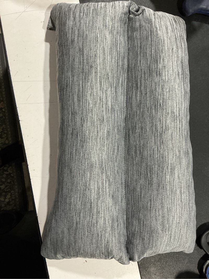 Condition photo showing Good Condition for (similar) decorative lumbar pillow cover 12x20 cream gray striped soft wool lumbar throw pillow neutral textured boho cushion covers for modern farmhouse sofa bedroom living room decor sy011-b12 20\" x 12\" (pack of 1) cream gray