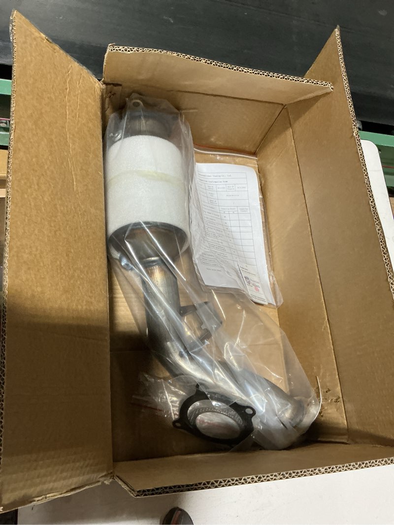 Condition photo showing As Is for similar to a-premium front catalytic converter with gasket kit direct-fit compatible with honda hr-v hrv 2016 2017 2018 2019 2020, e.p.a. compliant