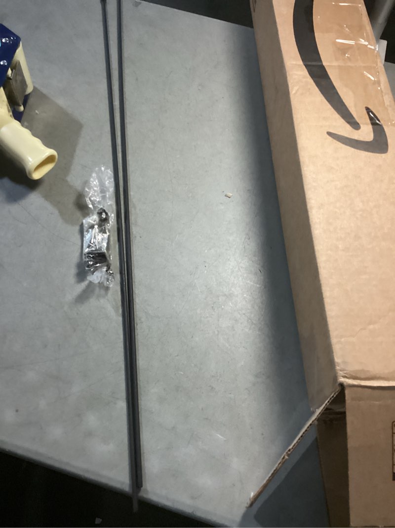 UniFlame Fireplace Curtain Rod Kit, 32-inch to 58-inch Long (C-6800)