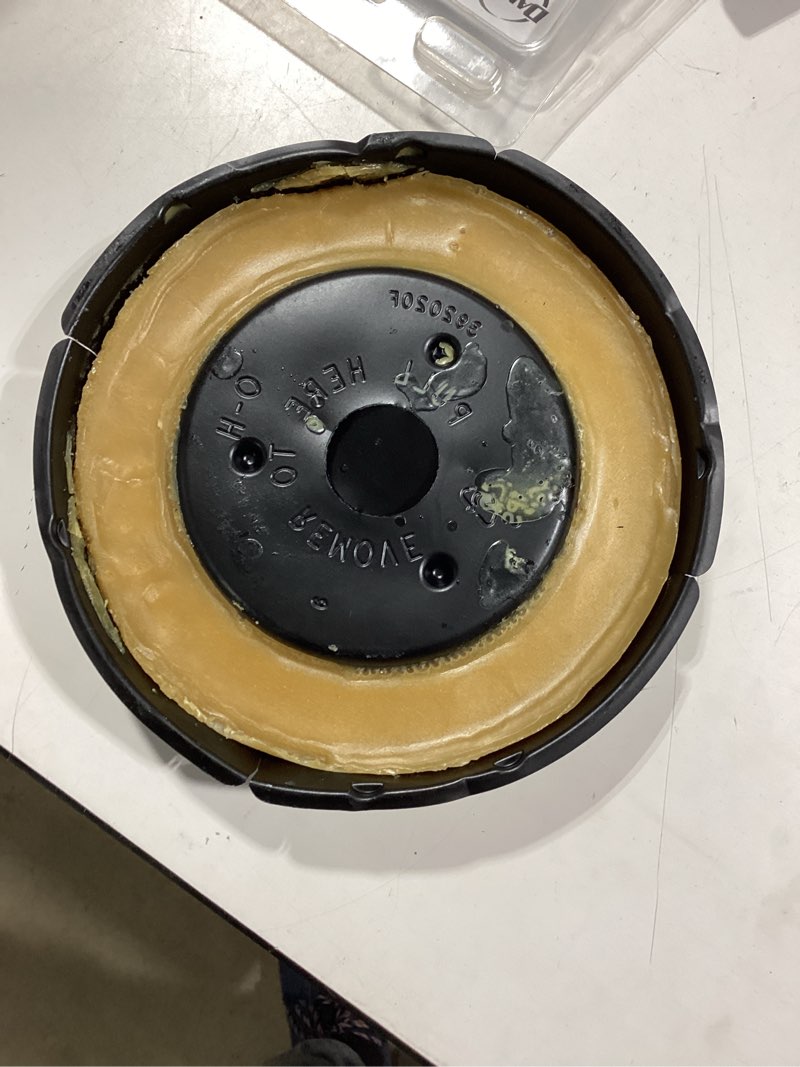 Condition photo showing As Is for oatey johni-ring 3-in brown wax toilet wax ring