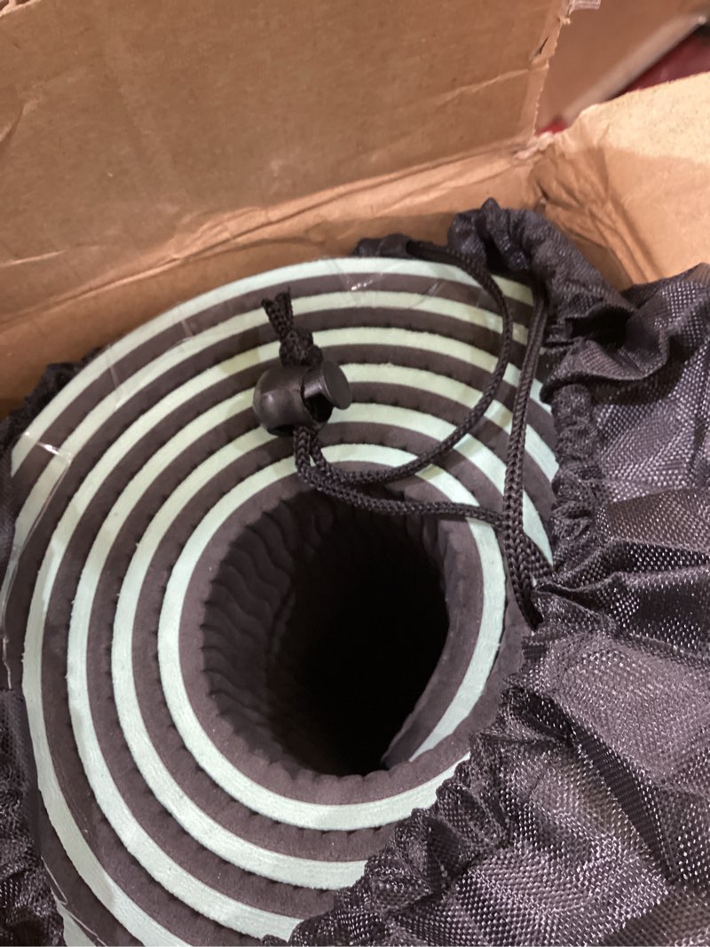 yoga mat non slip tpe extra wide yoga mat with alignment mark, 72"l x 32"w x 0.32"/0.24"th (183cm x 80cm x 8mm/6mm), anti-tear exercise mat with carrying strap and bag, workout mats for yoga, pilates green black 0.32*32*72 inches