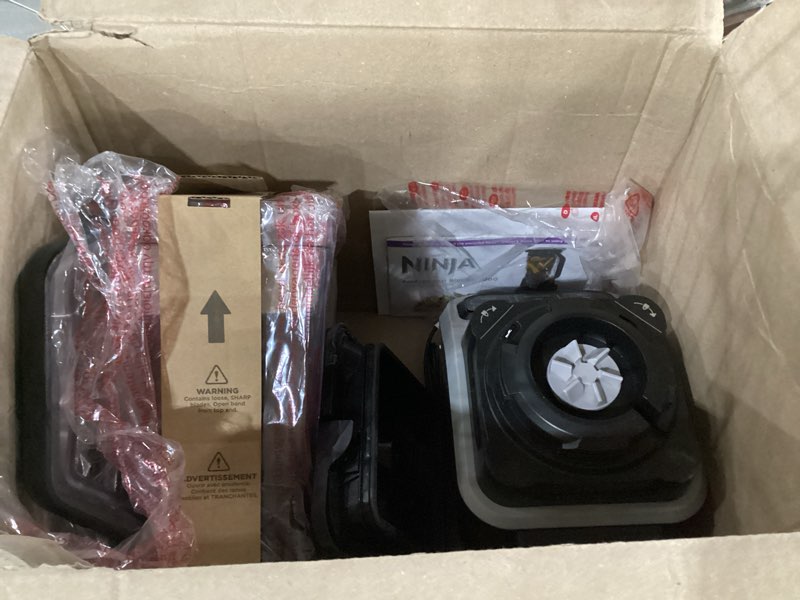 Condition photo showing New/Like New for Ninja BL610 Professional 72 Oz Countertop 1000-Watt Base and Total Crushing Technology for-Smoothies, Ice and Frozen Fruit, Black, Blender + Pitcher