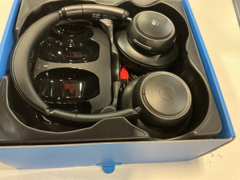 Condition photo showing Good Condition for wireless headphones for tv, tv headphones wireless for seniors with charging dock, ideal gifts for seniors, 65h playtime plug-play, assistive hearing, low latency, perfect for elderly seniors black