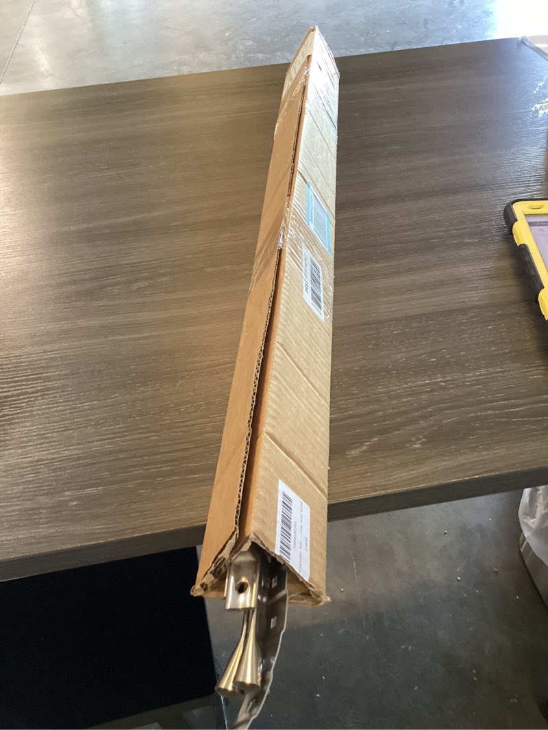 Condition photo showing New/Like New for extended roof chimney support bracket compatible with chimney pipes 6"-15" diameter adjustable roof brace includes mounting bracket leg and nut gasket provides stability against snow and wind