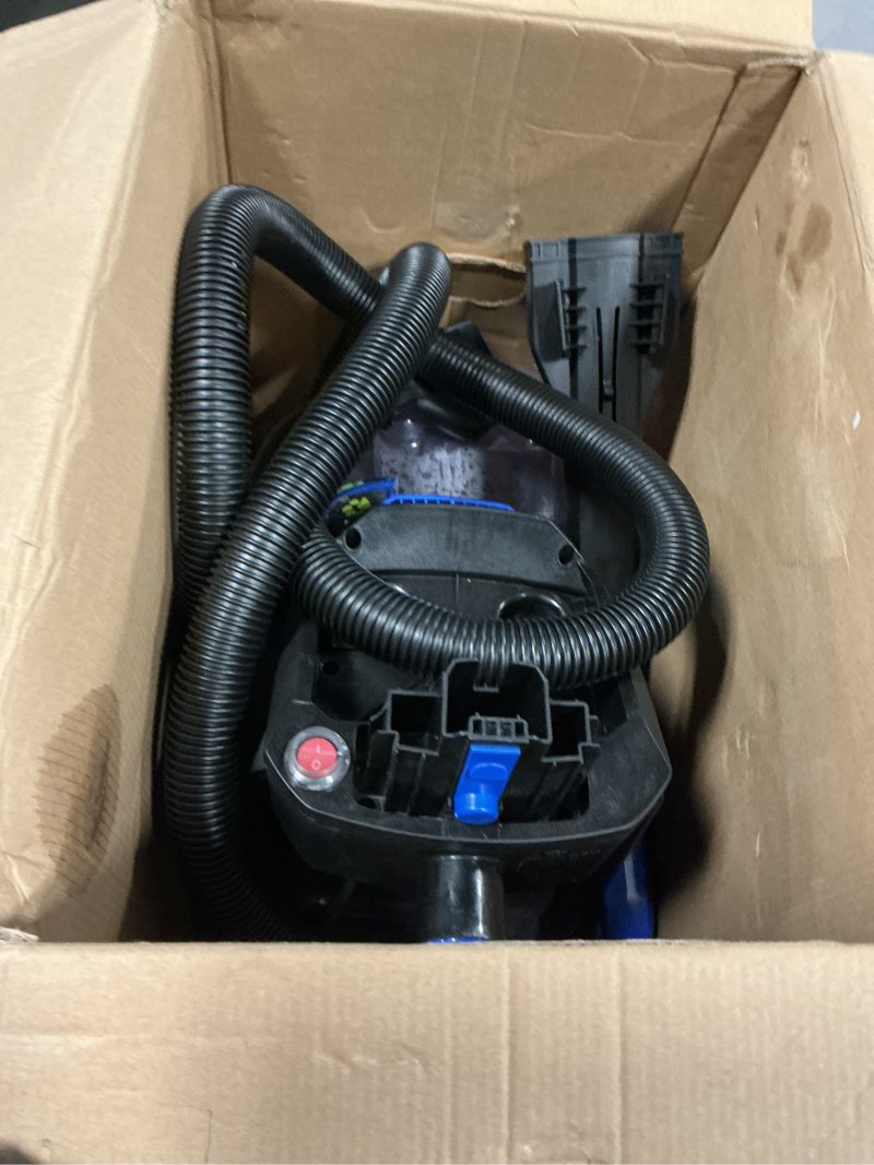 Condition photo showing As Is for bissell turboclean pet xl upright carpet cleaner, upholstery tough stain tool & formula included, 3746