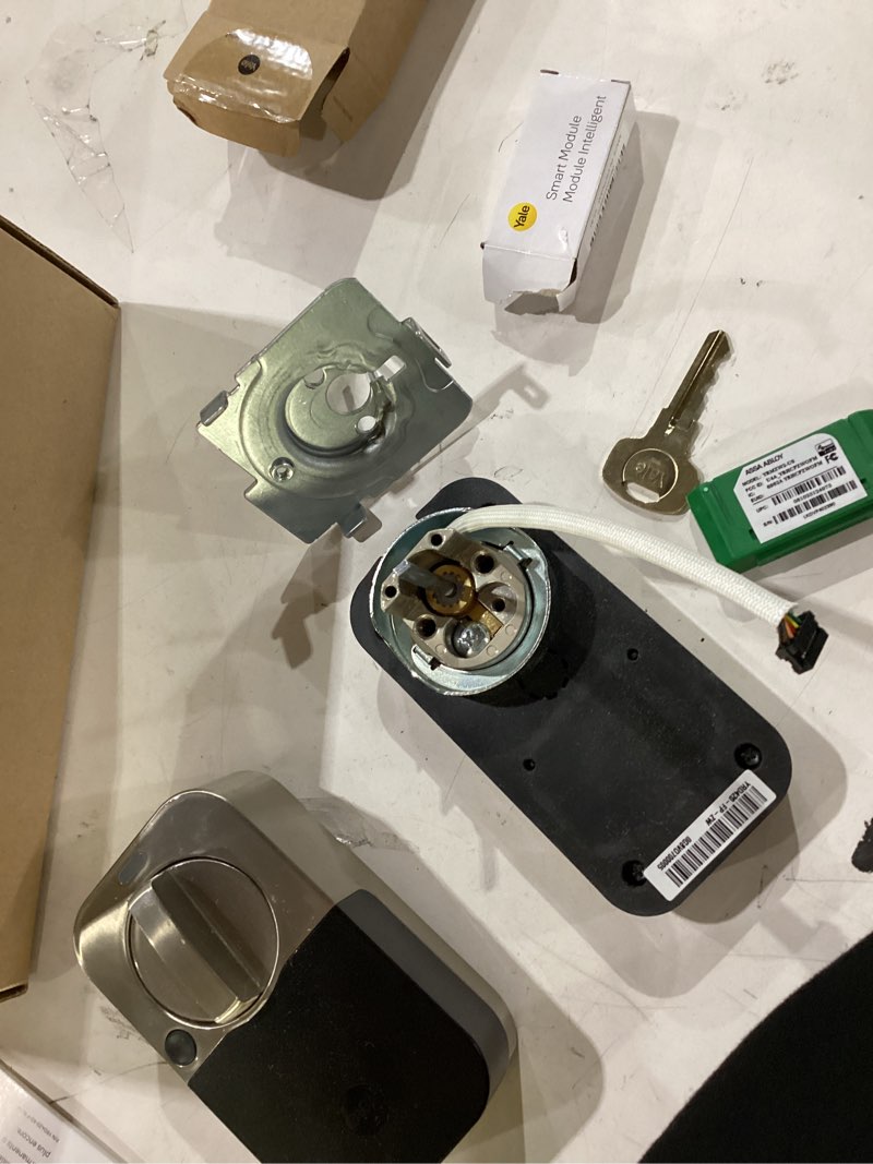 *missing parts*yale assure lock 2 touch with z-wave - fingerprint smart lock in satin nickel satin nickel with key