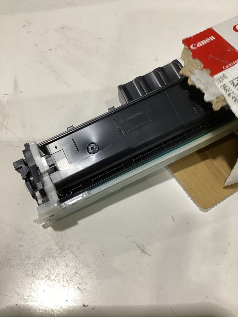 Condition photo showing As Is for canon genuine 069 black toner cartridge high capacity compatible with mf753cdw, mf751cdw, lbp674cdw black (high capacity)