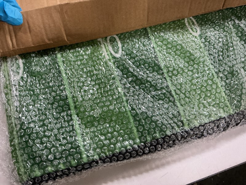 Condition photo showing New/Like New for Home Area Runner Rug Pad American Football Field Background with Artificial Turf Soccer Field Thickened Non Slip Mats Doormat Entry Rug Floor Carpet for Living Room Indoor Outdoor Throw Rugs 47"x63" Multi4