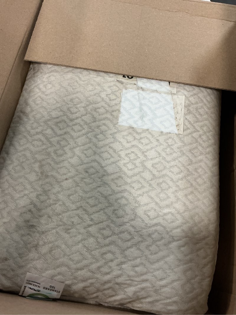 Condition photo showing As Is for lofe® adjustable memory foam pillow, cervical pillow for neck pain relief | 4 height from 1.2 to 4.8in, certipur-us neck support pillow for side sleepers, back/stomach sleepers, removable cooling cover white standard: 23.6''×14.2''