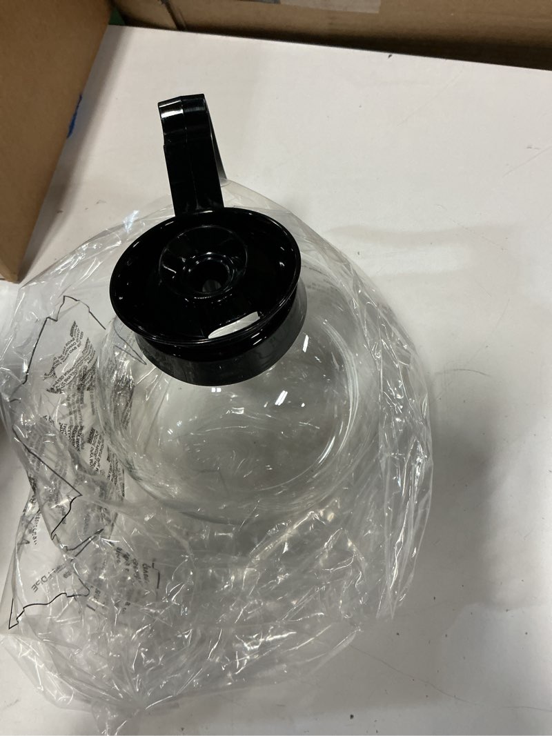 Condition photo showing New/Like New for SYBO Coffee Pot Decanter, 12-Cup Glass Coffee Decanter, Commercial Coffee Pot Replacement, Black
