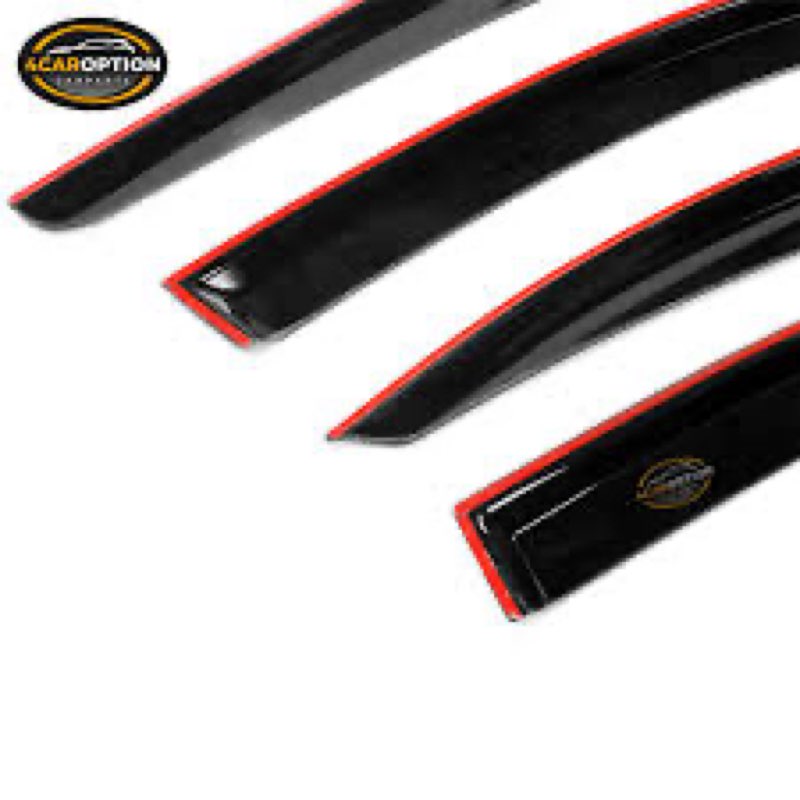Fits 06-13 Lexus IS250 IS350 08-14 ISF Window Visors Rain Sun Guard Vent 4Pc Set