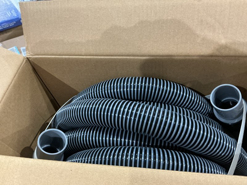 Condition photo showing Good Condition for sepetrel manual pool vacuum hose 1-1/2" x 30ft, kink-free swivel cuff heavy duty spiral wound pool cleaner hose for inground & above ground pools, skimmer,not for automatic cleaners 30-feet