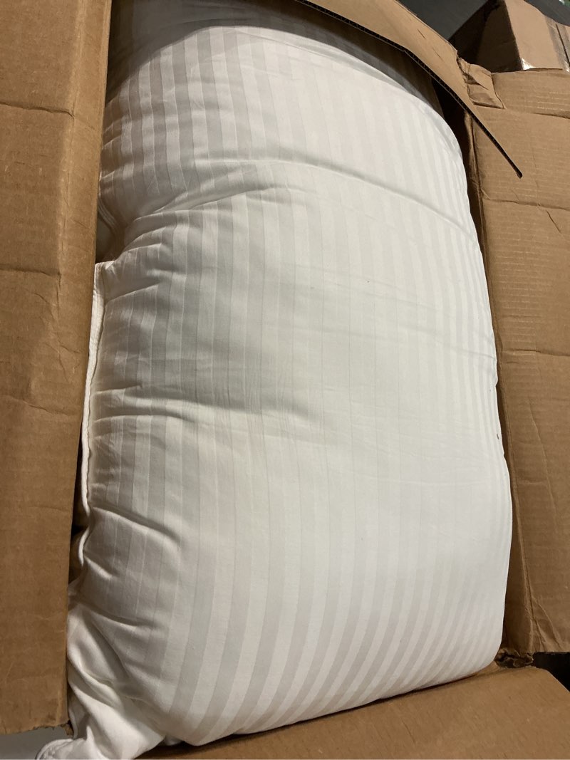 Condition photo showing Good Condition for beckham hotel collection bed pillows king size set of 2 | down alternative pillow for back, stomach or side sleepers king white