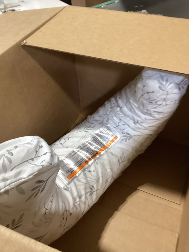 Condition photo showing Good Condition for boppy nursing pillow - firm, ergonomic u-shaped bottle and breastfeeding pillow with high lift for comfort and support, spacious surface - gray gentle leaves new nursing pillow gray gentle leaves