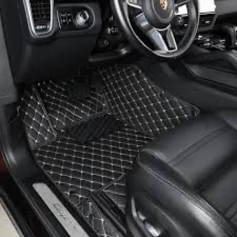 leather car floor mats full set