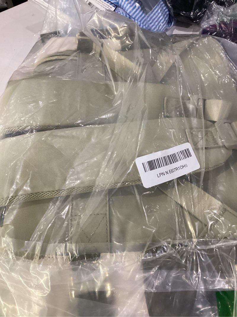 Condition photo showing Good Condition for lovevook laptop backpack for women with giant tumbler holder,17 inch professional nurse teacher backpack computer laptop bag,cute travel backpack purse work college bag, beige-bean green-army green