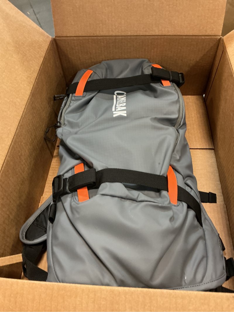 Condition photo showing Good Condition for CamelBak Powderhound 12 Snow Hydration Pack 70oz Grey/Orange 2.0