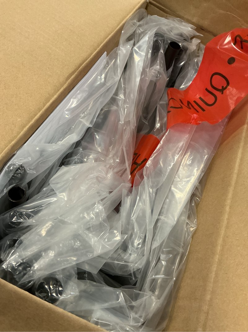 Condition photo showing Good Condition for songmics stackable shoe rack, 4 tier metal shoes rack storage shelf, holds up to 20 pairs shoes, adjustable slanted shelves tower organizer for closet entryway small spaces, bronze 4 tier (25.6"h) bronze