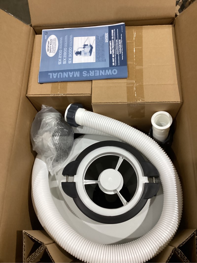 Condition photo showing Good Condition for intex 26651eg 3,000 gph above ground pool sand filter pump with automatic timer