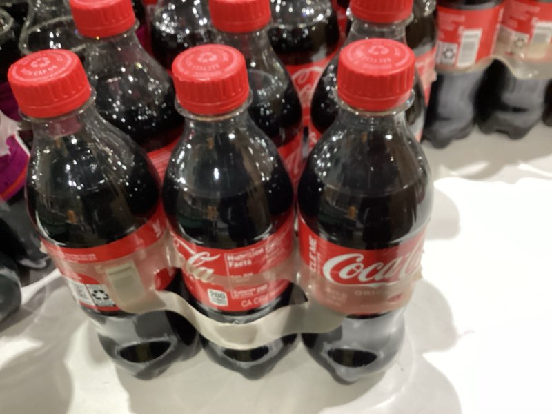 Condition photo showing Good Condition for Coca-Cola Bottles, 16.9 fl oz, 6 Pack