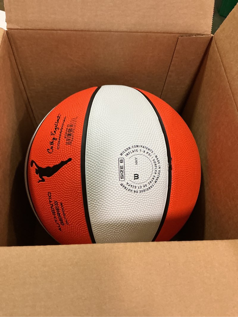 Condition photo showing New/Like New for Wilson WNBA Authentic Series Basketballs Size 6 - 28.5" Indoor/Outdoor