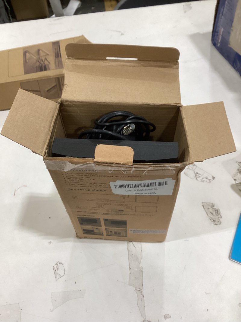 Condition photo showing Good Condition for 2026 Updated TV Antenna,3600+ Miles Range Antenna for Smart TV Indoor/Outdoor,360° Reception Digital TV Antenna for Local Channels and All Smart/Old TVs-38ft Thick Coax Cable and Amplifier Black