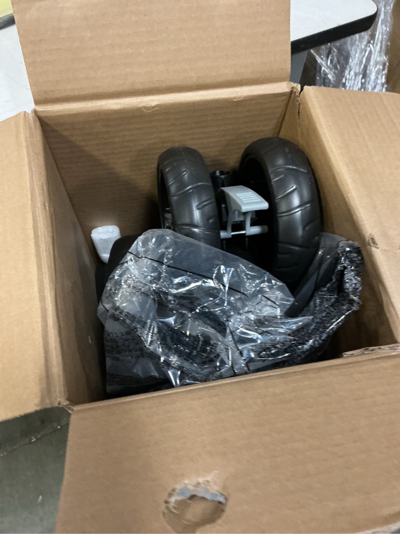 Condition photo showing As Is for Summer by Ingenuity 3D Mini Convenience Stroller – Lightweight Stroller with Compact Fold, Multi-Position Recline, Canopy with Pop Out Sun Visor and More – Umbrella Stroller for Travel and More, Gray