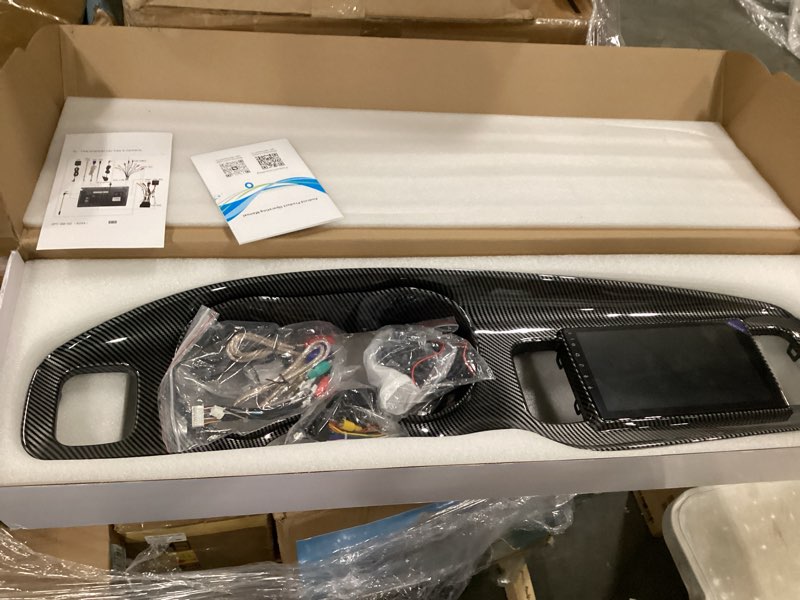 Condition photo showing New/Like New for 4+64g car radio for dodge charger 9 inch touch screen 2015 2016 2017 2018 2019 2020 2021 2022 2023 stereo,wireless carplay/andriod auto/bluetooth/wifi//eq audio/am/fm/navigation/ahd camera