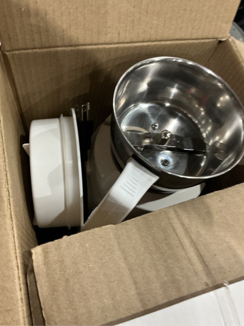Condition photo showing As Is for preethi eco twin jar mixer grinder, 550-watt