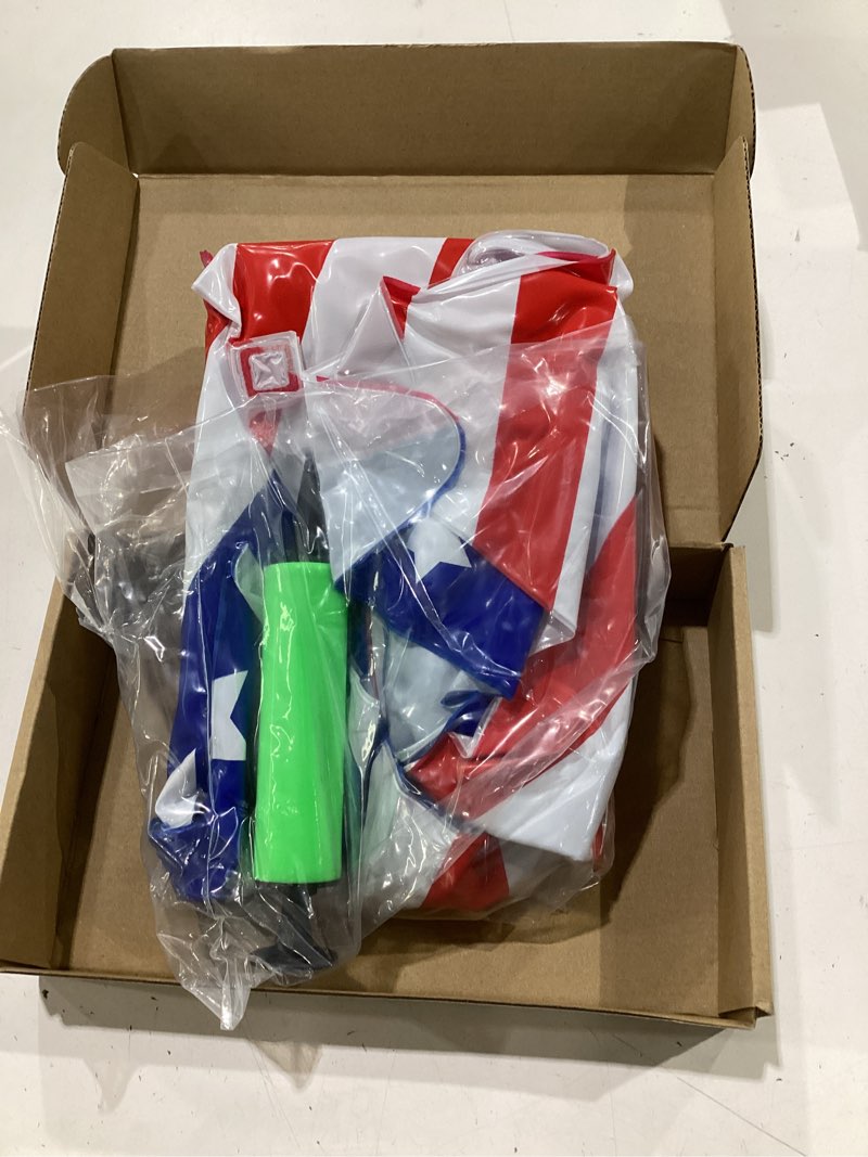 Condition photo showing Good Condition for jellyarch 5 pcs 20'' patriotic inflatable pool floats red white and blue usa letter & star decorations 4th of july pool toys for adults 250th anniversary memorial day independence day summer party