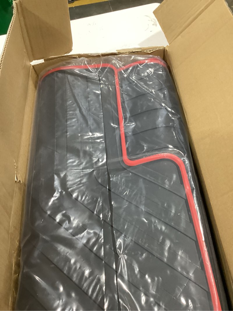 Condition photo showing Good Condition for Car Floor Mat for Honda CR-V CRV 4th Generation 2012 2013 2014 2015 2016 Custom Fit Black and Red Rubber Auto Floor Liners Mat All Weather Protection Heavy Duty Odorless