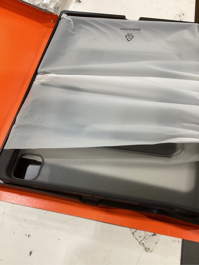 Condition photo showing Good Condition for torras ostand k1 guardian for ipad pro 12.9 inch case 2022 m2 & 2021 m1, ultra stable stand, multiple adjustable viewing angles, slim protective kickstand ipad pro 12.9 case with pencil holder, black black pro 12.9" m2 (2022) & m1 (2021)
