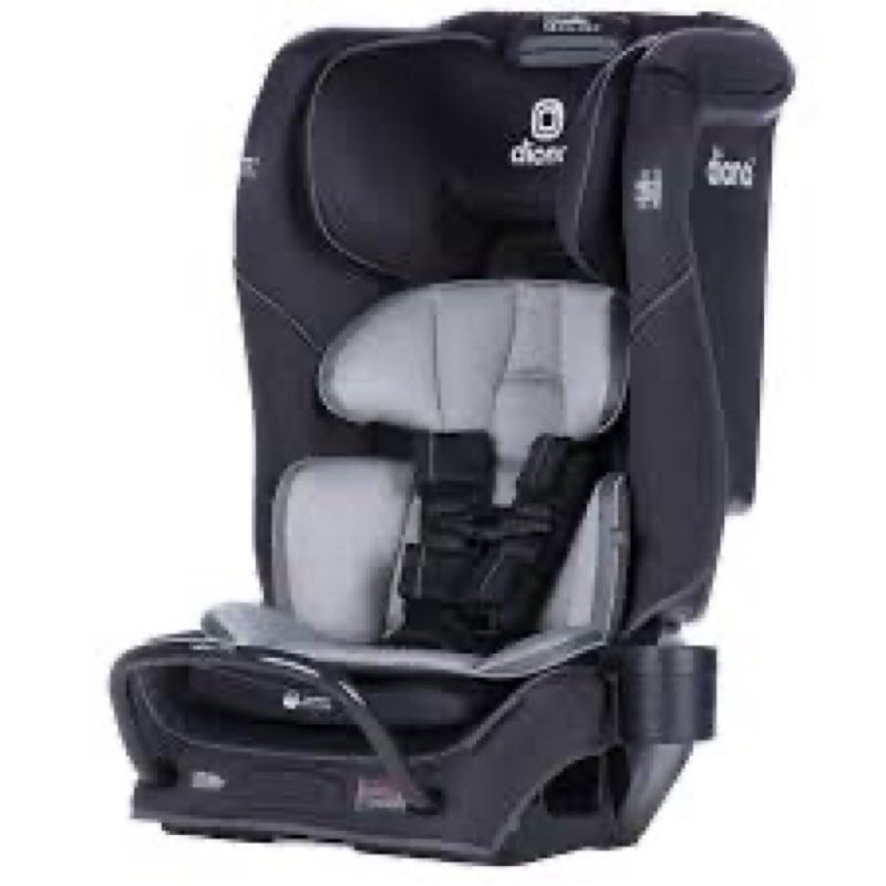Diono Radian 3QX 4-in-1 Rear & Forward Facing Convertible Car Seat, Safe+ Engineering 3 Stage Infant