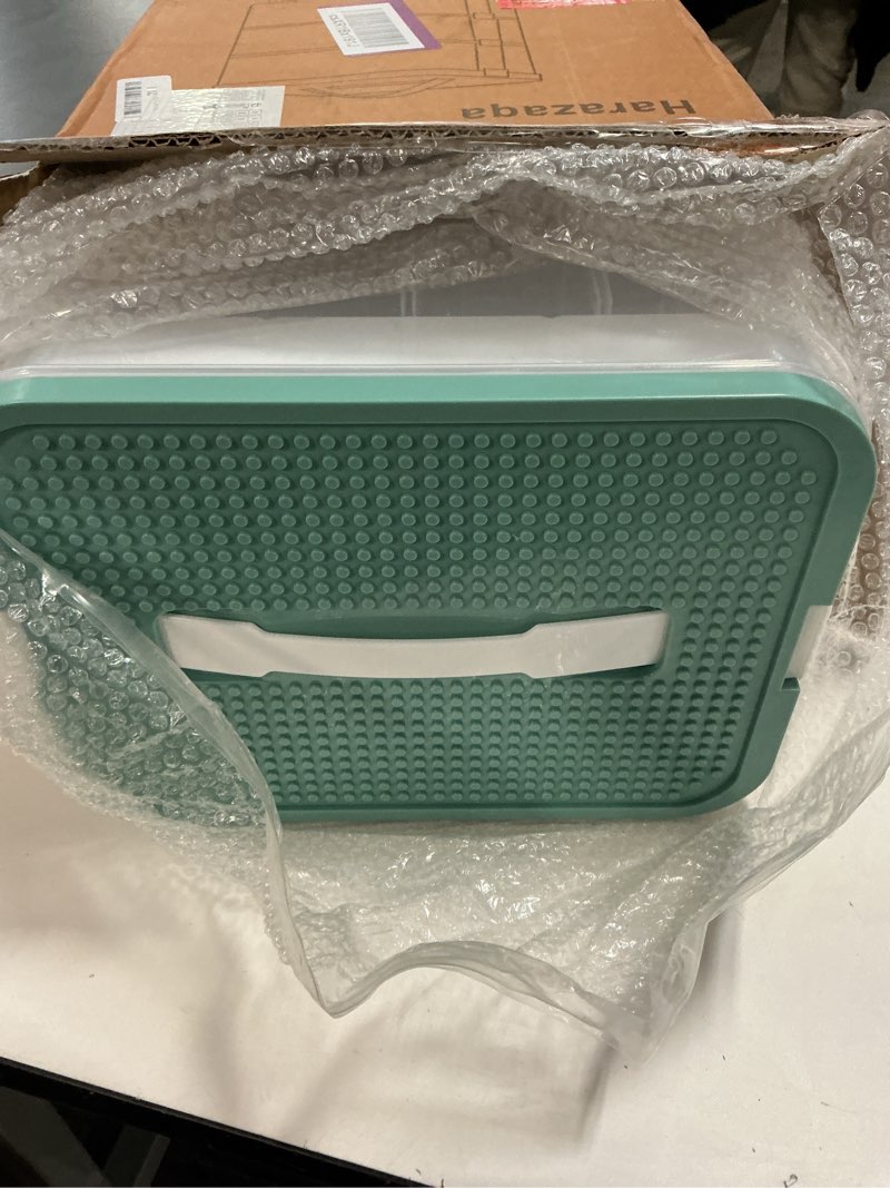 Condition photo showing Good Condition for Plastic Storage Organizer for Lego Box Kids Child Toy Stackable Containers with Lids Bins 3 Layers Adjustable Compartments Building Blocks Chest Case