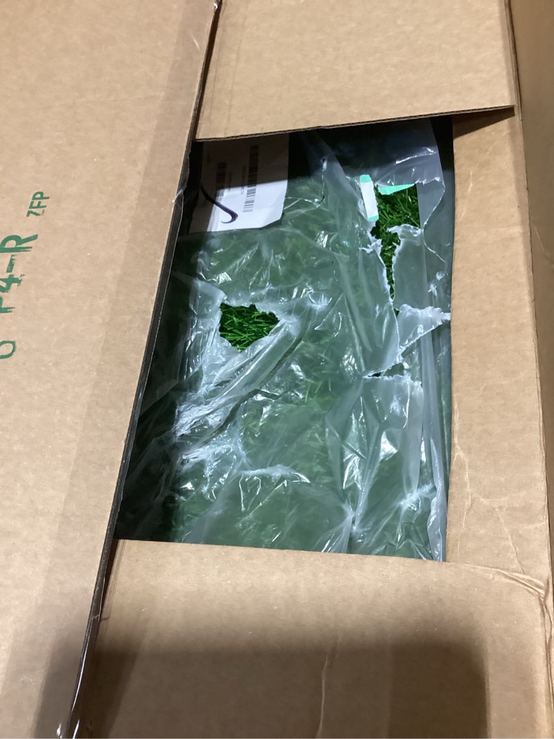 Condition photo showing New/Like New for Artificial Grass, 26”x51'' Dog Pee Pads, Professional Dog Potty Training Rug, Grass Mat with Drainag