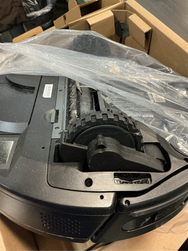 Condition photo showing As Is for Shark AV2501S AI Ultra Robot Vacuum, with Matrix Clean, Home Mapping, 30-Day Capacity HEPA Bagless Self Empty Base, Perfect for Pet Hair, Wifi, Dark Grey Matrix AI Ultra Dry Self Empty