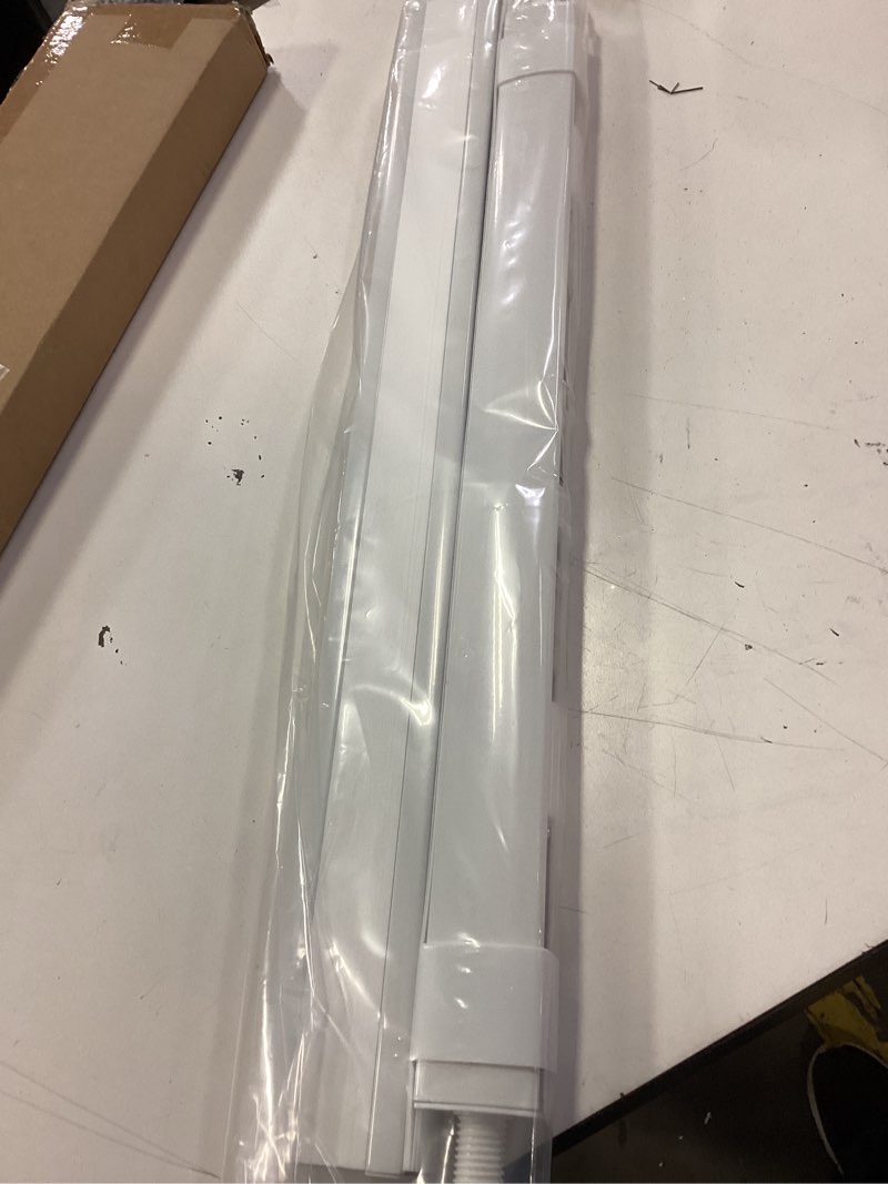 Condition photo showing Good Condition for LazBlinds No Tools No Drill Cordless Cellular Shades, Top Down Bottom Up (TDBU) Honeycomb Shades for Home, Light Filtering Thermal Insulation Blinds for Windows, 26" W x 64" H, White Light Filtering - White 26" W x 64" H