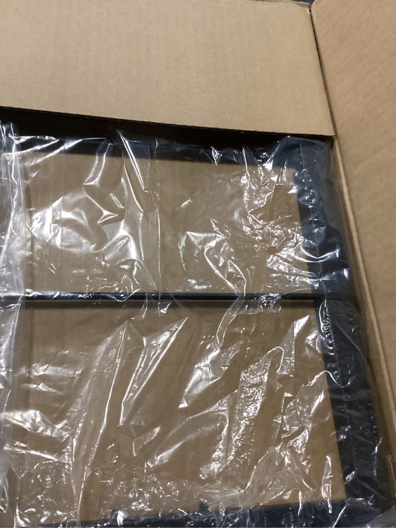 Condition photo showing New/Like New for LAMU Pots and Pans Organizer for under Cabinet, 6-Tier Heavy Duty Pan Pot Organizers inside Cabinet Adjustable 14 to 24.57", Pot Rack Kitchen Cabinet Organization and Storage Holds up to 12" Cookware Negro