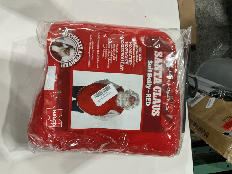 Halco Santa Belly Stuffer Fat Suit Vest