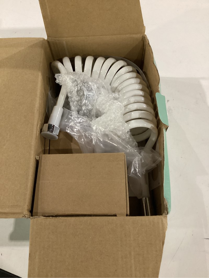 Condition photo showing Good Condition for zconiey sink faucet sprayer attachment, shower head attaches to tub faucet, dog bathing hose shower set for laundry bathroom kitchen b-white