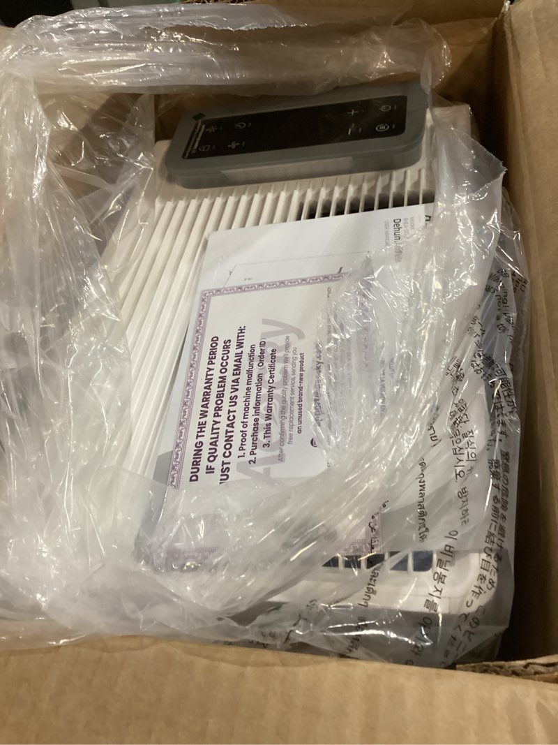 Condition photo showing Good Condition for 4500 Sq.Ft Most Efficient Energy Star 2025 Dehumidifier,AEOCKY Max 80 Pint/Day Smart Compressor Dehumidifier with Drain Hose, Intelligent Humidistat,for Basement,Bedroom,Home,Bathroom 80 Pints - 4500 Sq.Ft