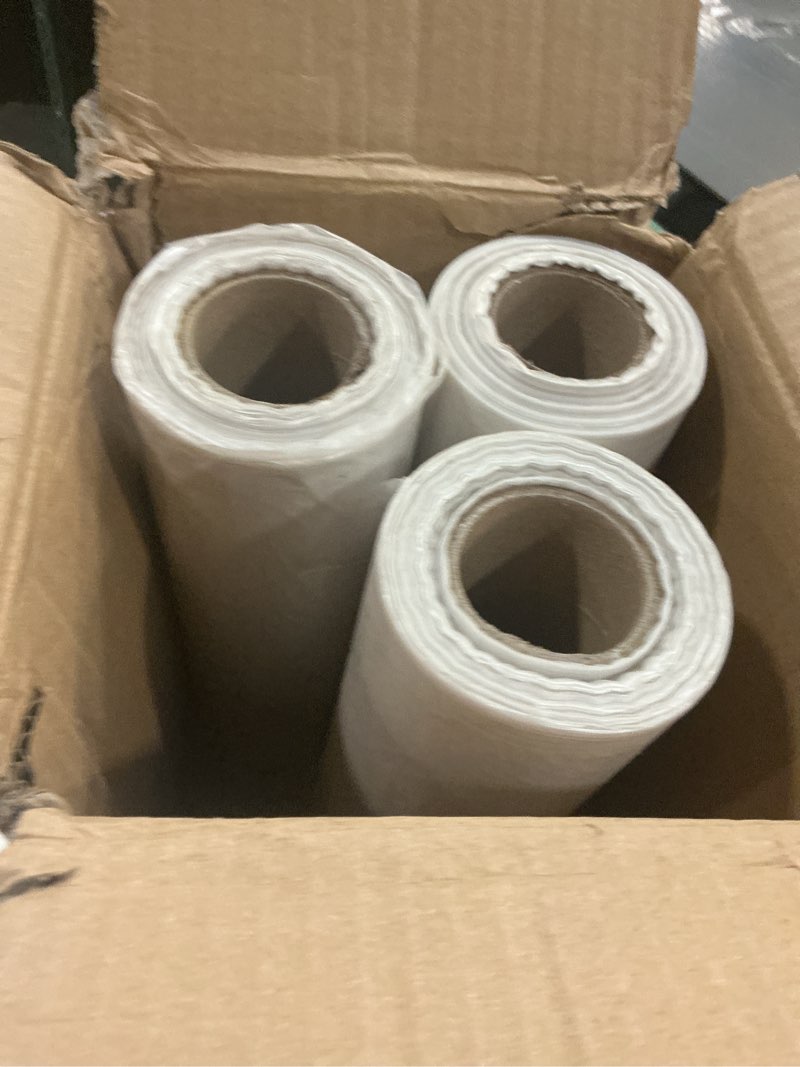 Condition photo showing Good Condition for Mr Miracle Plastic Produce Bags for Food Storage - 12\\\"x20\\\" Clear Grocery Bag for Fruits, Vegetables, Bread - Easy Peel-Off Design, Continuous Roll, 1.75\\\" Core, Pack of 1440 Bags [3 rolls]